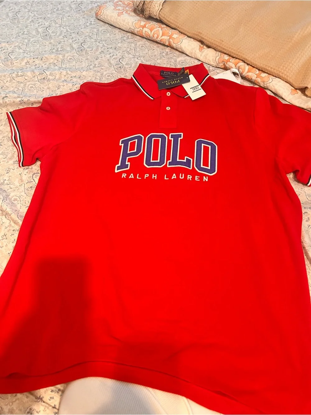 Polo by Ralph Lauren Red Short-Sleeve Logo Polo